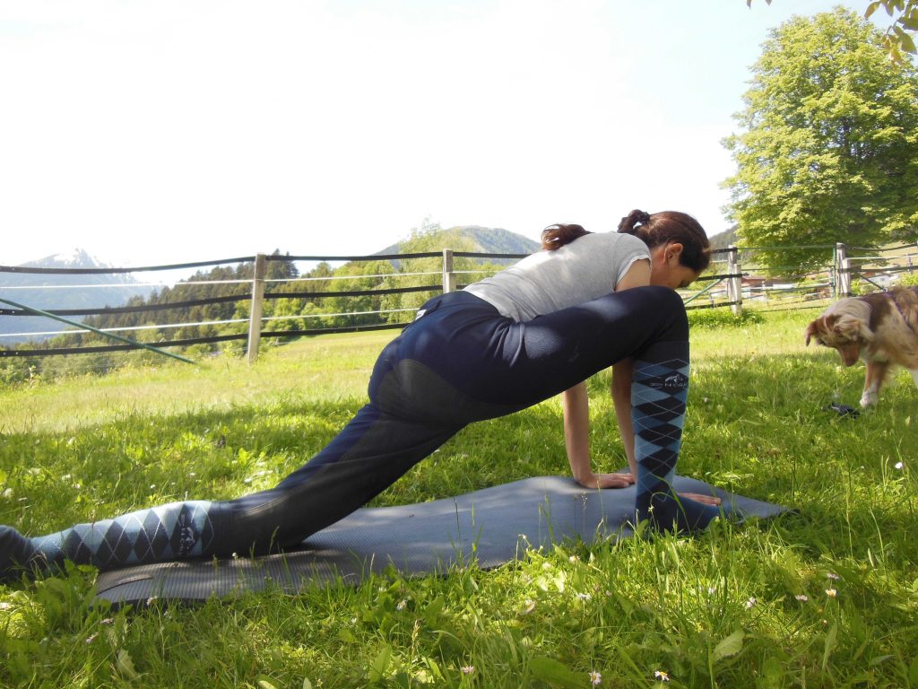 Yoga für Reiter: Kleiner Drache