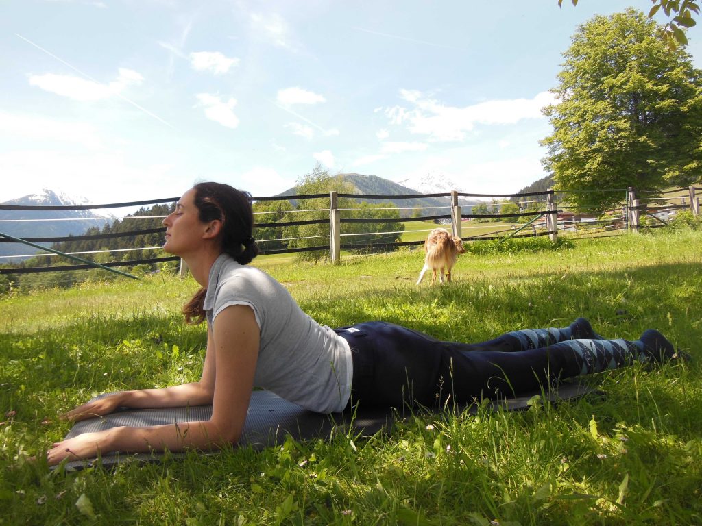 Yoga für Reiter: Sphinx