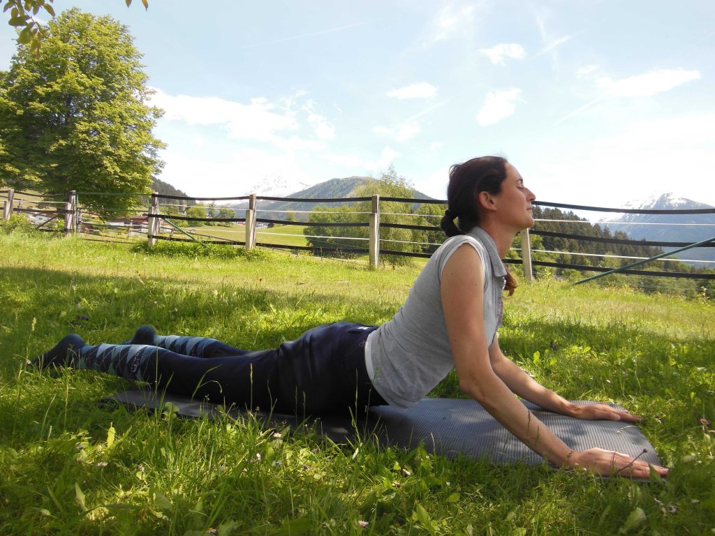 Yoga für Reiter: Bhujangasana